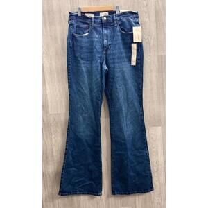 Universal Thread Blue High Rise Flare Jeans Women Size 10